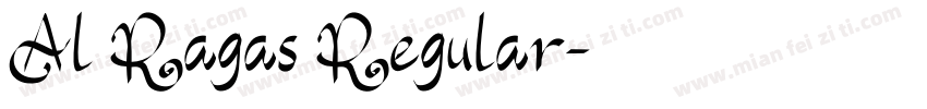 Al Ragas Regular字体转换